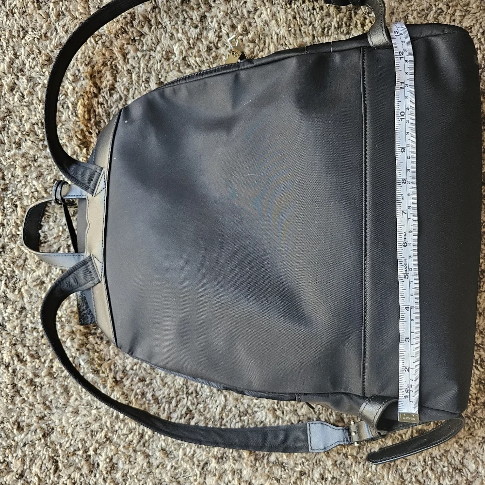 Kate Spade Karissa Black Multi Pocket Big‎ Zip Backpack